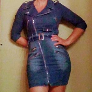 Fashion Nova denim dress